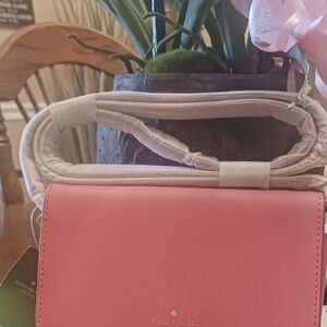 Kate Spade Caroline Coral Pink Crossbody Bag